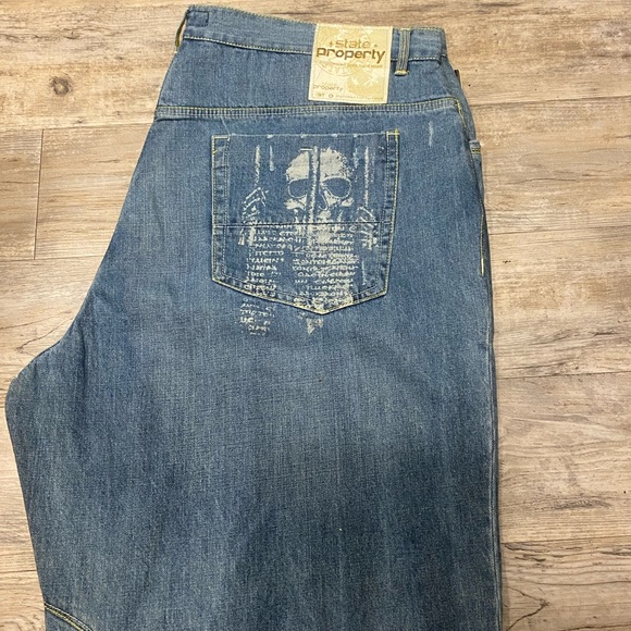 State Property Denim Jeans Mens Sz W44” - Picture 4 of 4